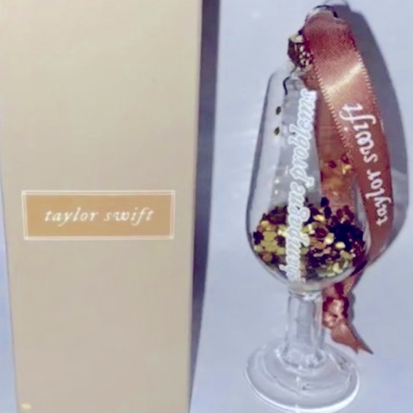 Taylor Swift Other - Taylor Swift Champagne Problems Collectible Ornament. Sold Out. Evermore BNIB